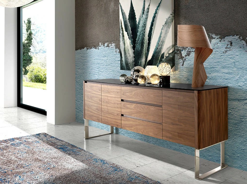ANGEL CERDA Sideboard aus Nussbaumholz – Bild 2
