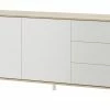 Dmora Sideboard mit zwei Türen und drei