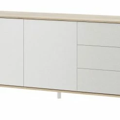 Dmora Sideboard mit zwei Türen und drei