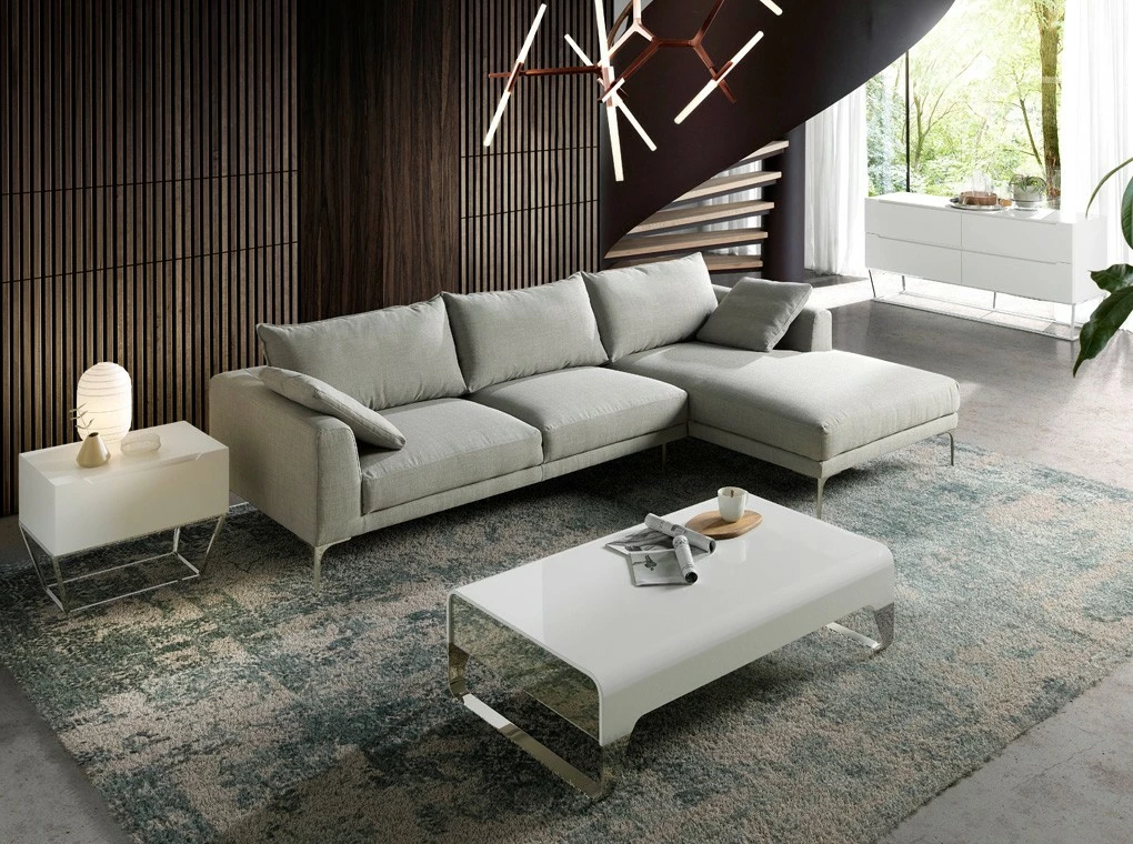 ANGEL CERDA Sideboard aus Weiß und Stahl – Bild 3