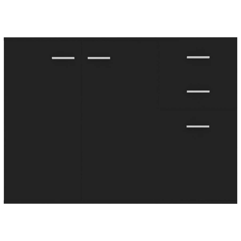 VidaXL Sideboard 105x30x75 cm Holzwerkstoff - vidaXL Sideboard Schwarz 105x30x75 cm Holzwerkstoff – Bild 5