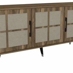 Moebel17 Sideboard Logan Walnuss Grau - moebel17