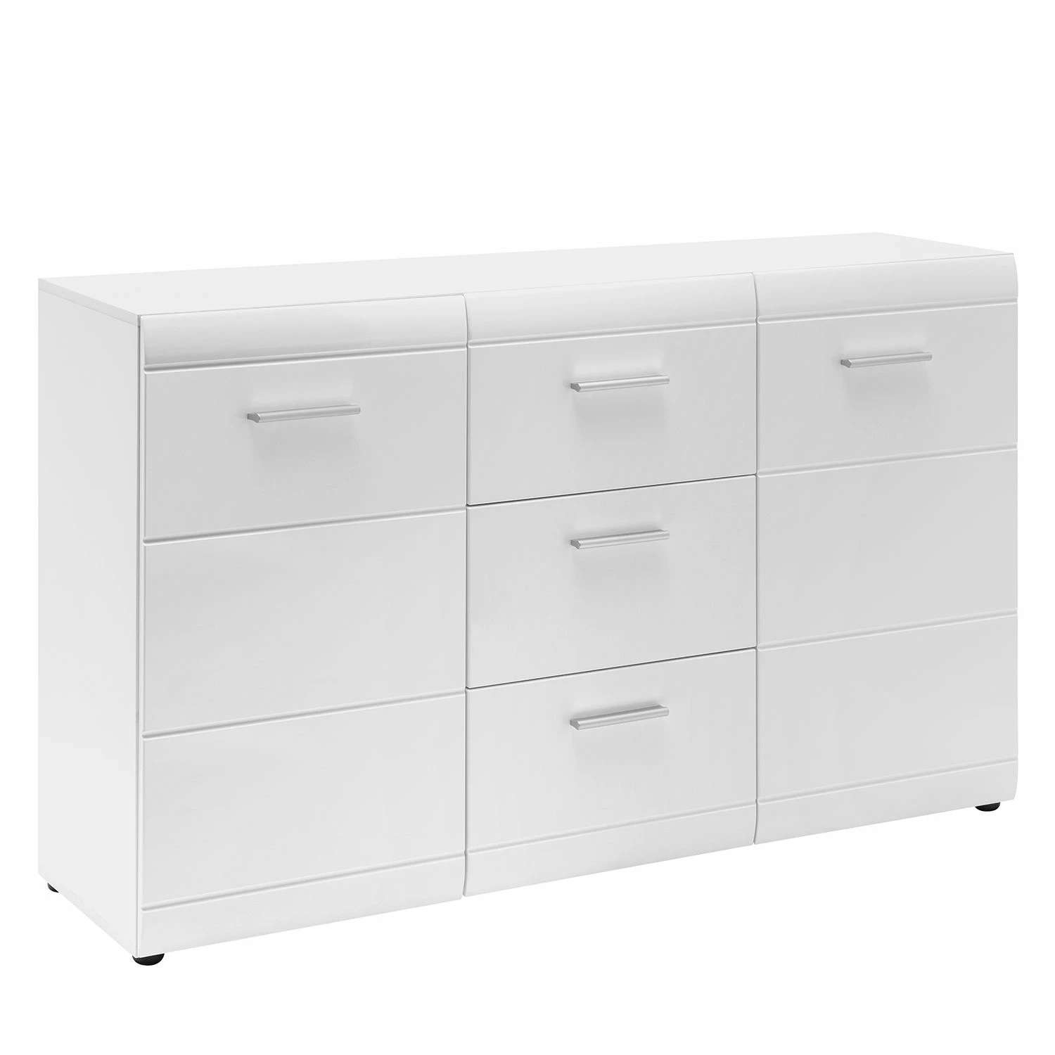 Germania Sideboard Adana - Hochglanz Weiß – Bild 5