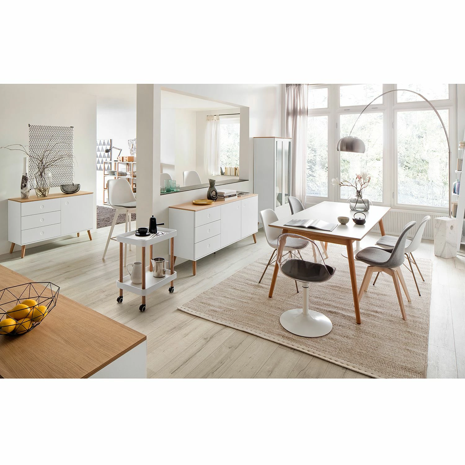 Tenzo Sideboard Dot I - Weiß – Bild 3