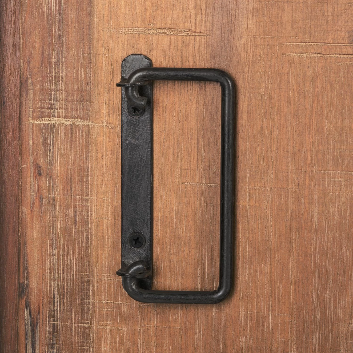 Ars manufacti Sideboard Manchester I - Akazie teilmassiv / Metall - Akazie / Anthrazit – Bild 8