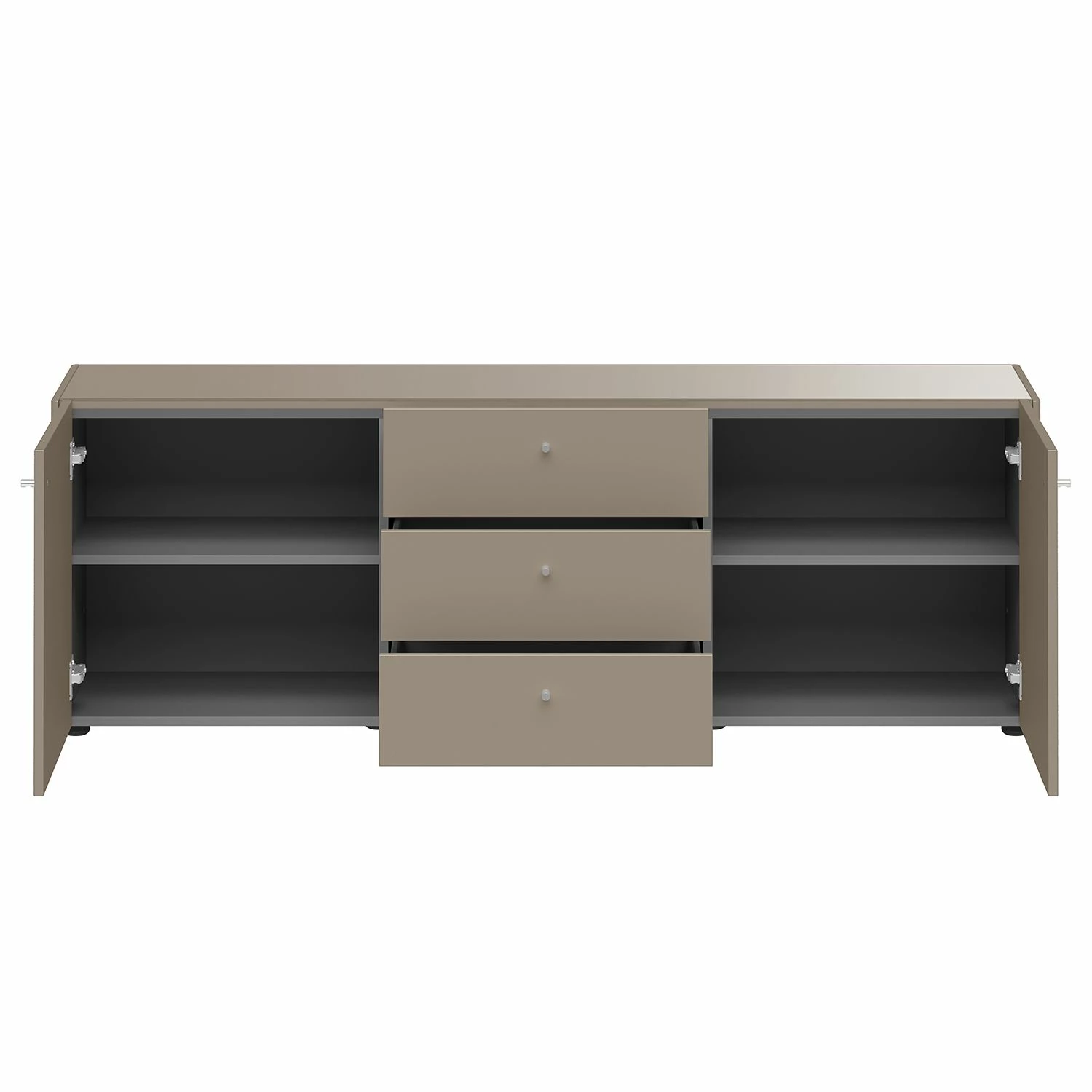 Germania Sideboard Monteo III - Steingrau – Bild 6