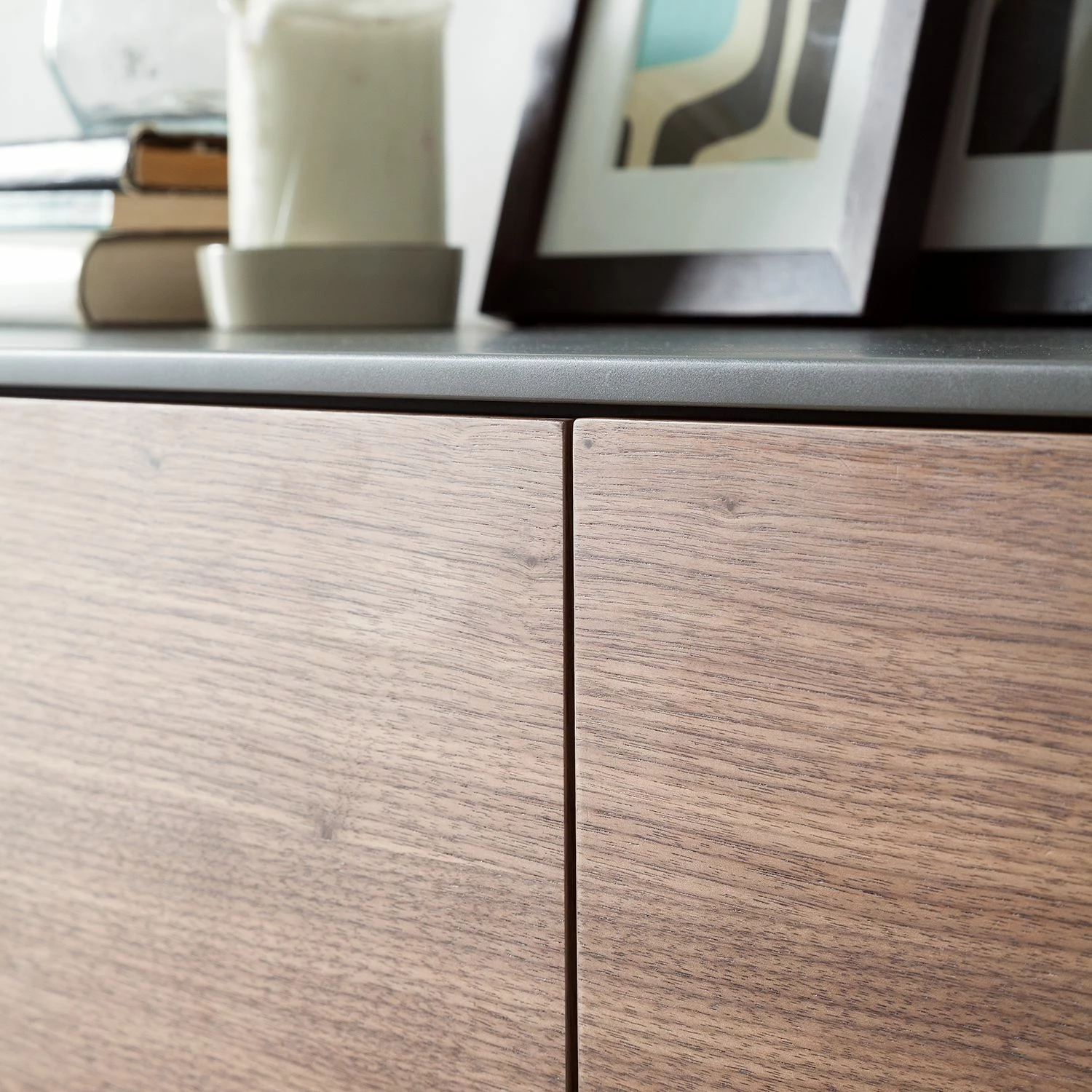 Eva Padberg Collection Sideboard Payara - Echtholzfurnier - Walnuss / Anthrazit – Bild 7