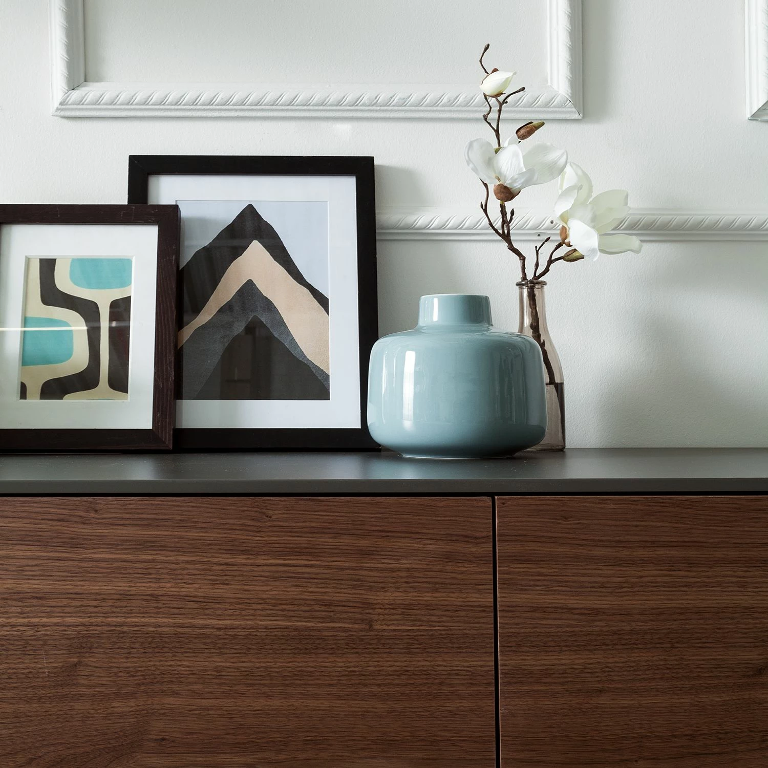 Eva Padberg Collection Sideboard Payara - Echtholzfurnier - Walnuss / Anthrazit – Bild 8