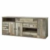 Red Living Sideboard Tapara - Braun / Grau
