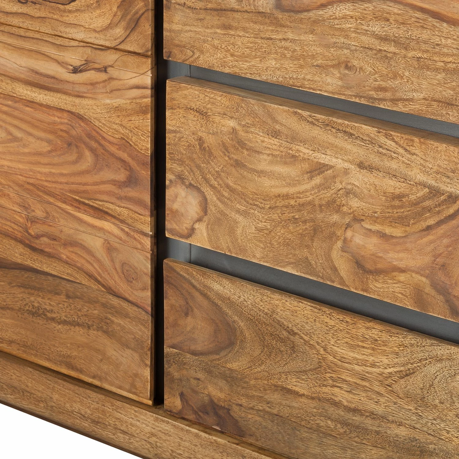 Ars Natura Sideboard Tapurah - Sheesham massiv – Bild 9
