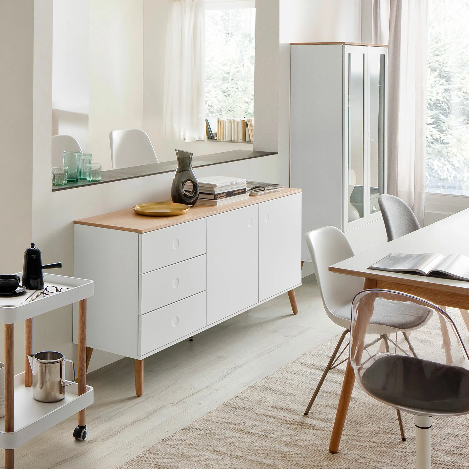 Tenzo Sideboard Dot I - Weiß – Bild 2