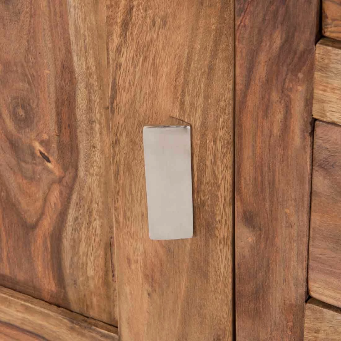 Wolf-Möbel Sideboard Yoga II - Sheesham massiv - Natur – Bild 8